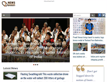 Tablet Screenshot of newsbharati.com